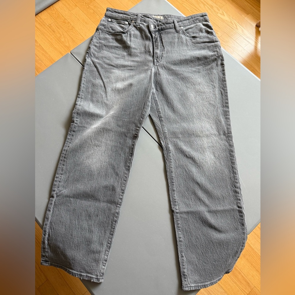 Madewell Women's Mid Rise Curvy ‘90’s Straight Jeans Size 32